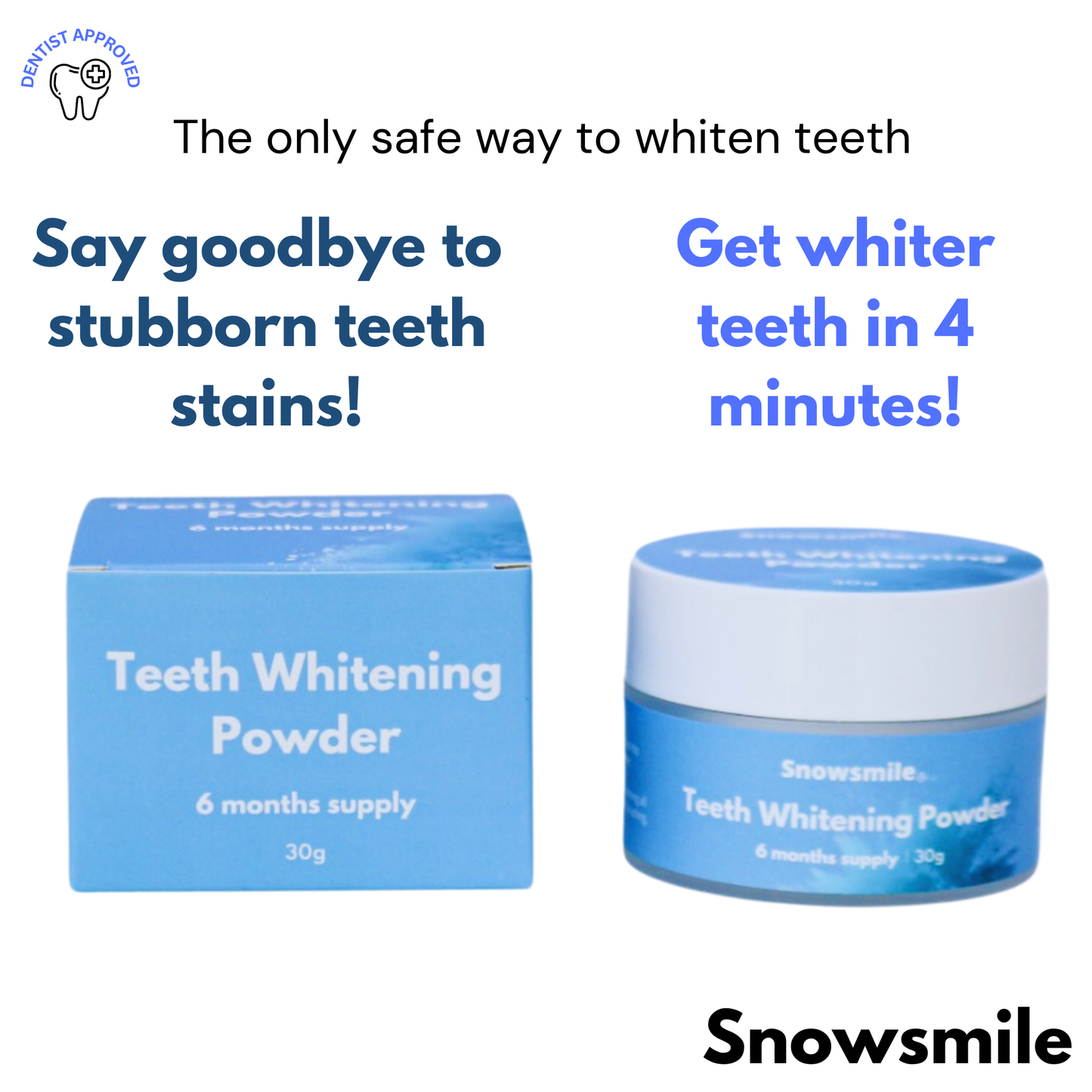 Snowsmile Teeth Whitening Powder Kit