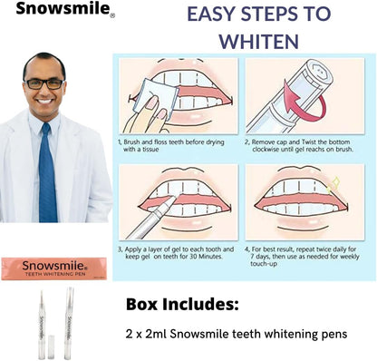 Teeth Whitening Pen Kit - 2 Pens